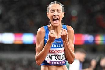 Mondiali atletica Battocletti argento nei mila e Fabbri bronzo nel peso