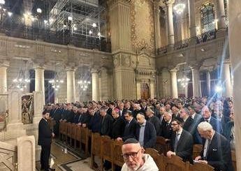 Al tempio di Roma la commemorazione per il ottobre e lattentato del ottobre
