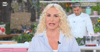 Antonella Clerici commossa lannuncio in diretta E morto il marito di Giusina Battaglia