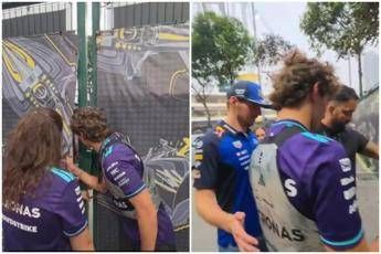 Antonelli bloccato dalla sicurezza a Singapore Sono un pilota Lo salva Verstappen