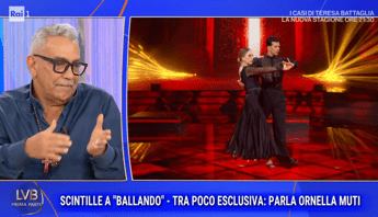 Ballando Mariotto affonda dUrso Non regge il confronto con Ornella Muti