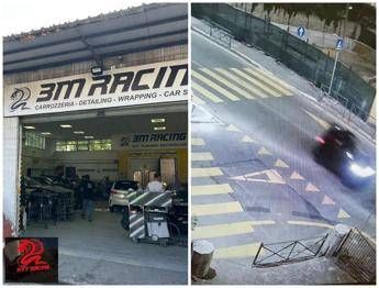 Banda della minicar a Roma titolare officina Era grigia dopo un incidente ridipinta di nero