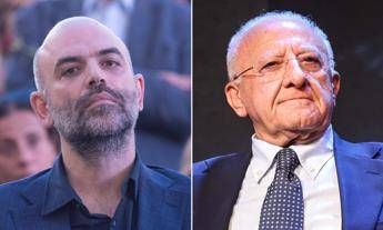 De Luca satrapo archiviato il procedimento contro Saviano