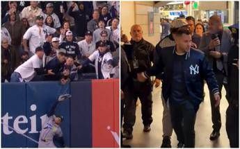 Mlb gli Yankees perdono per linterferenza di un tifoso poi espulso dallo stadio Cose successo