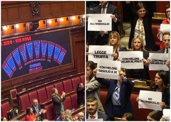 Nuova legge elettorale via libera definitivo della Camera Meloni Ora italiani potranno scegliere Le opposizioni Una truffa