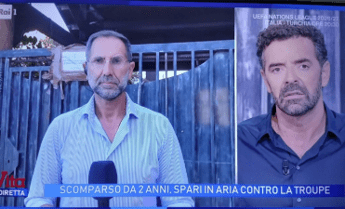 Paura a Catanzaro colpi di arma da fuoco in aria e insulti contro troupe de La Vita in Diretta