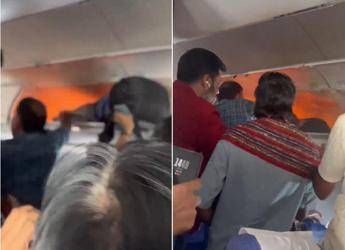 Power bank prende fuoco nella cappelliera dellaereo paura sul volo IndiGo