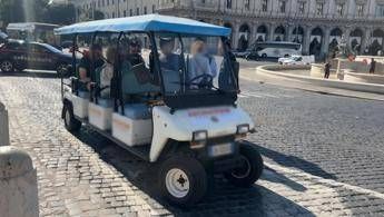 Tavolo Regione Lazio su golf car nodo su numero chiuso e accesso al centro storico